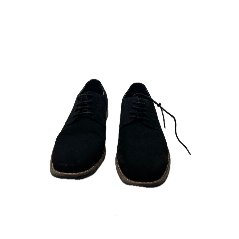 Perry Ellis Portfolio Black Heremiah Lace Up Shoes Mens 10